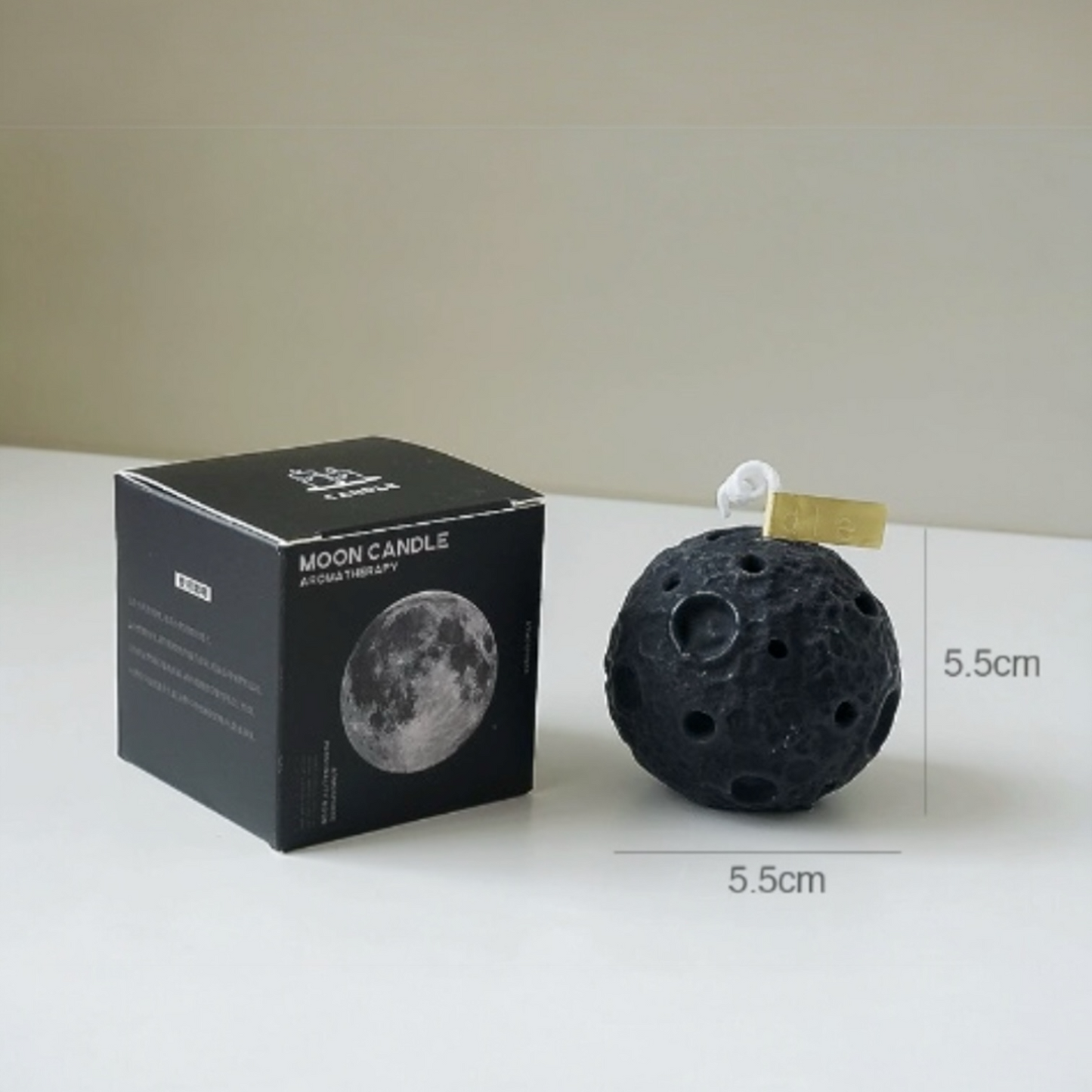 Moon, Lava and Stone Candle Set