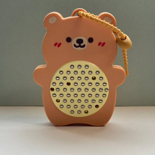 Magnetic Drawing Board Keychain Relaxing Bear