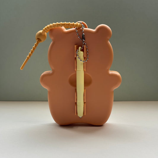 Magnetic Drawing Board Keychain Relaxing Bear