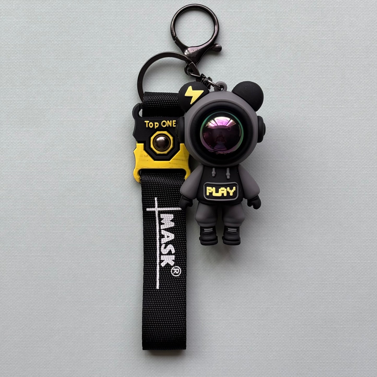 Astronaut Pilot Bear Cool Charm for Handbags