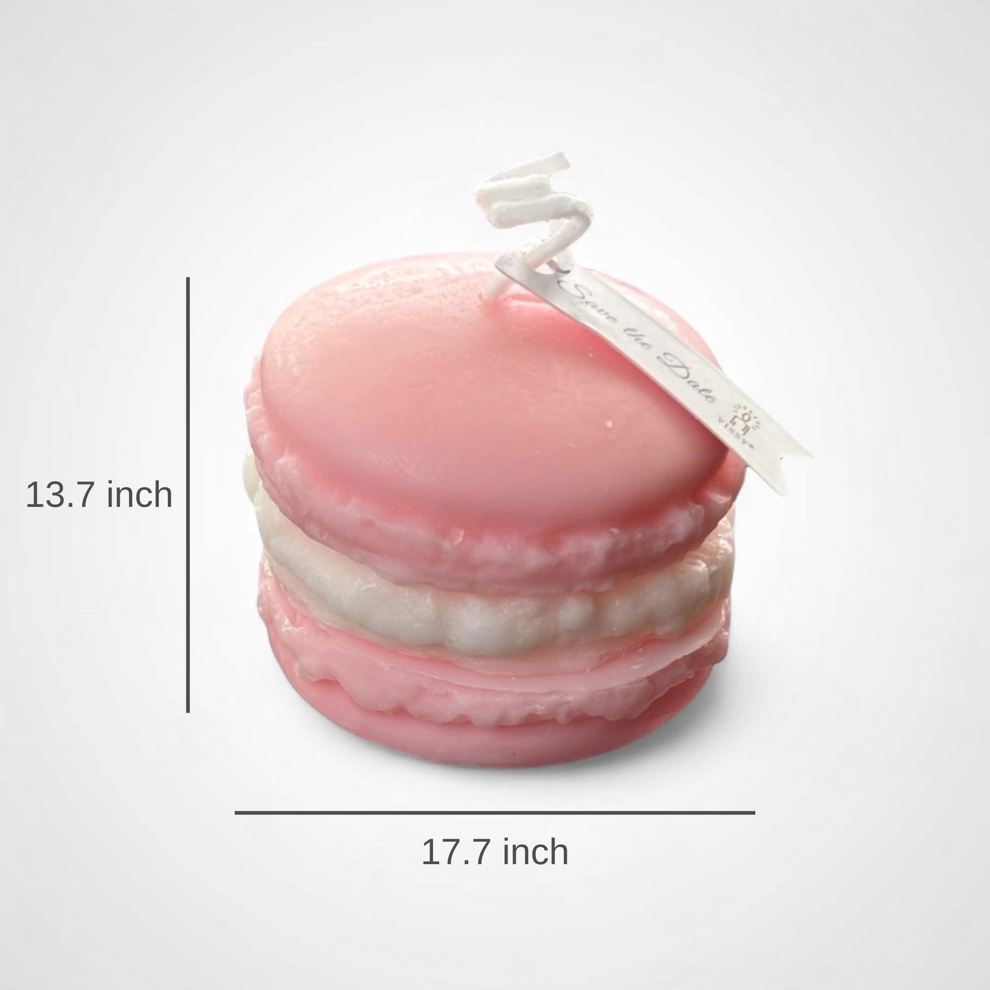 Set of 3 Macaron Scented Candle