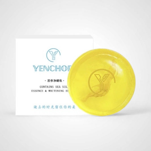 YENCHOF Cleansing Face Soap with Ginseng