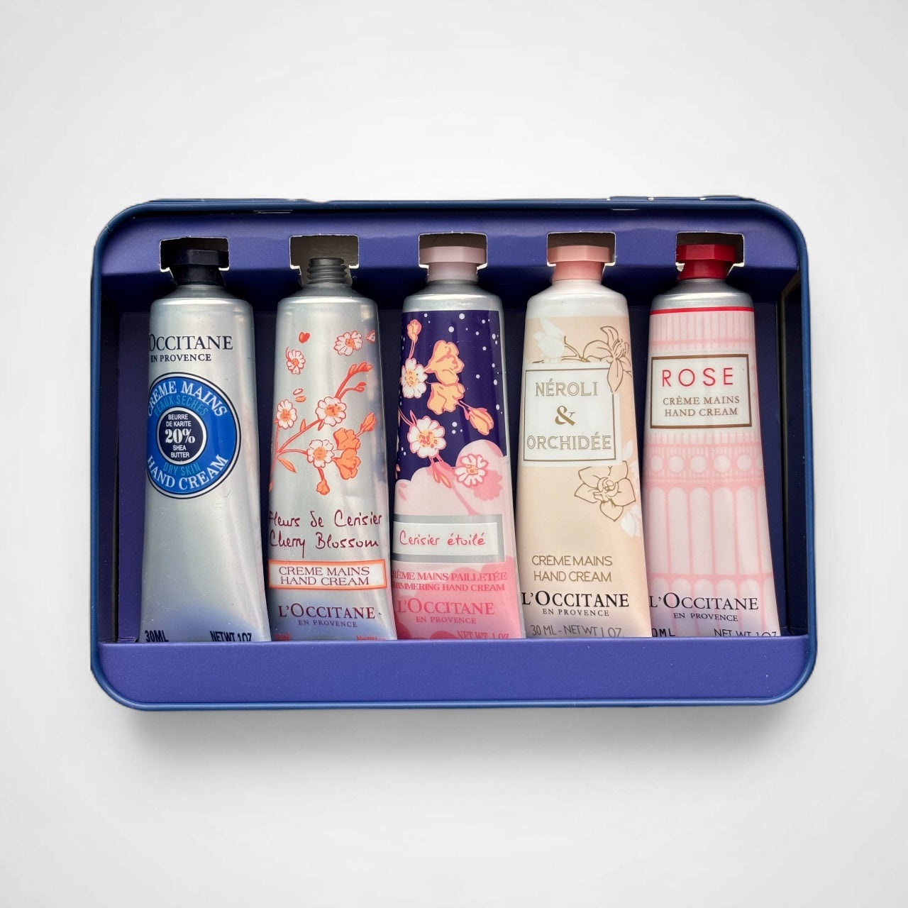 L'OCCITANE EN PROVENCE Limited Edition Hand Cream 30 ML X 5 NIB