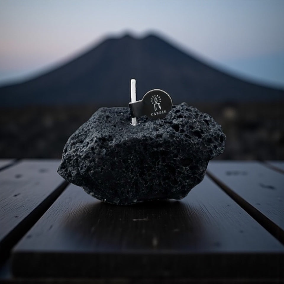Volcanic Stone Candle
